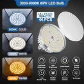 16"X16" Softbox Light, 3000K-6000K 85W LED Bulbs with Remote, 65" Tripod